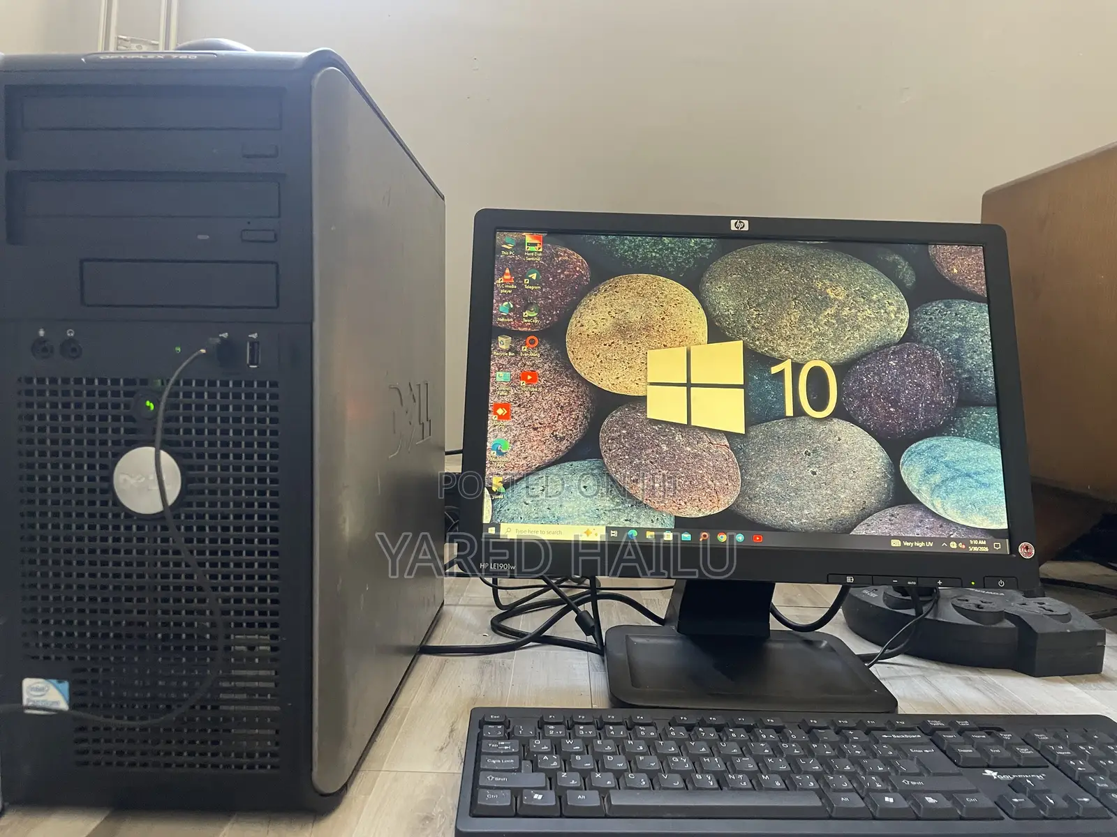 Desktop Computer Dell OptiPlex 7760 3GB Intel Pentium HDD 256GB
