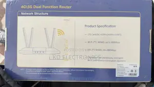 4g/5g Dual Function Wireless Router With Sim Cardslot 4000mah Battery