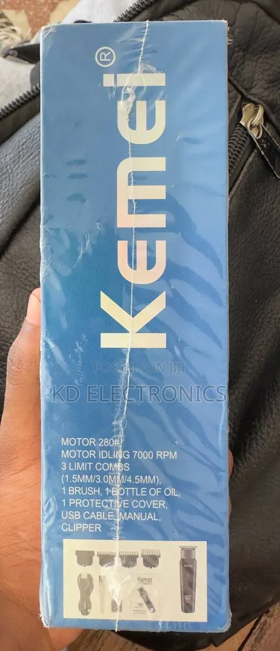 Kemei Km-1113 ፕሮፌሽናል የፀጉር ማሽን (ሪቻርጀብል)