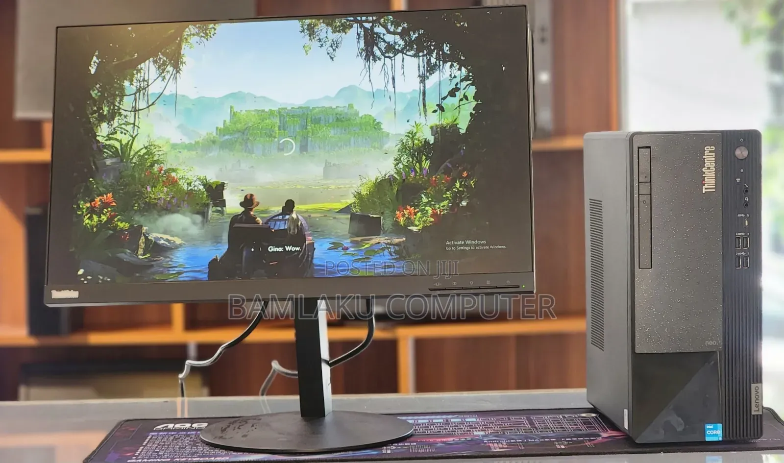 New Lenovo ThinkCentre Neo 50T 8GB Intel Core i3 SSD 512GB