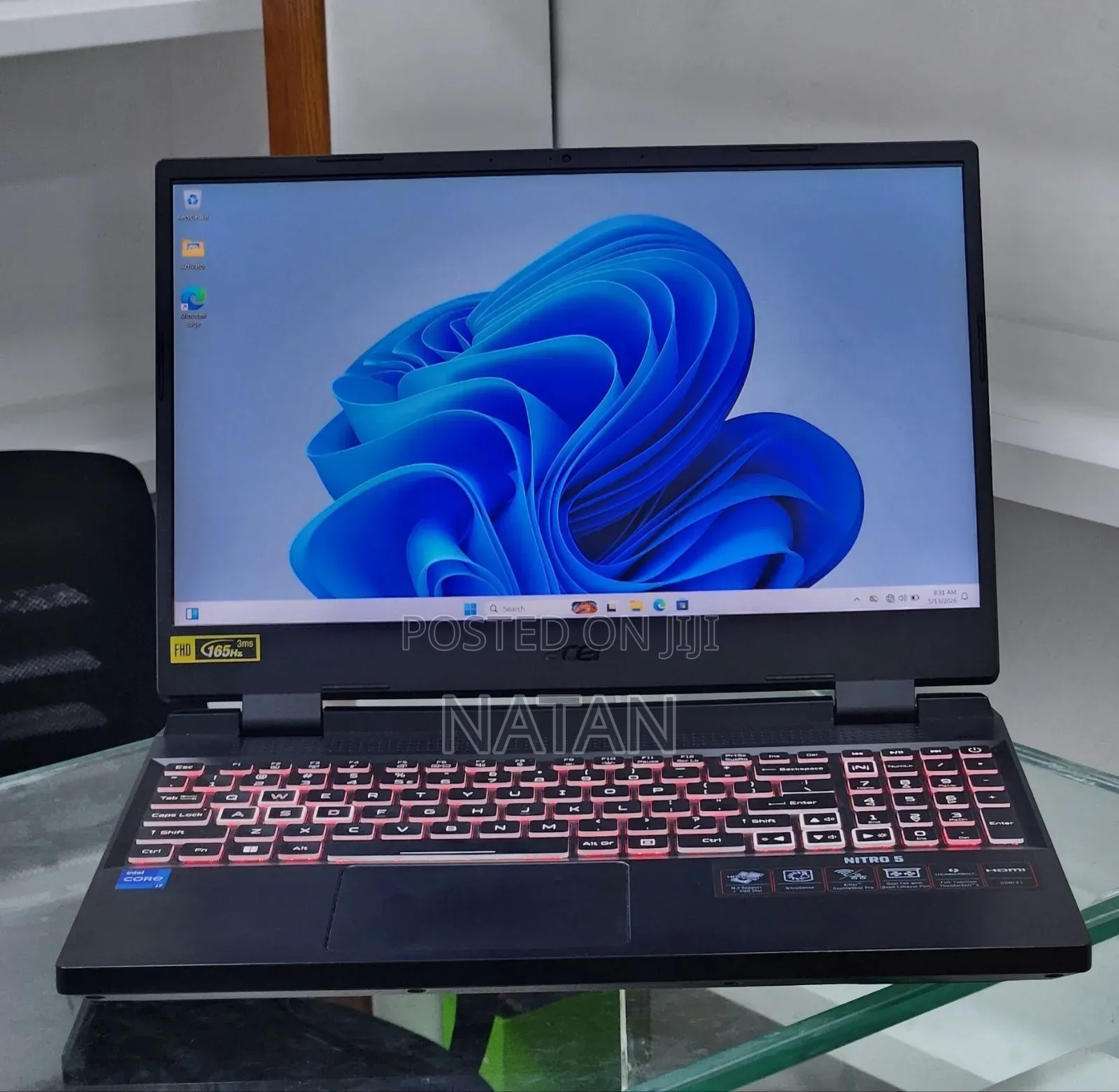 New Laptop Acer Nitro 5 16GB Intel Core i7 SSD 512GB