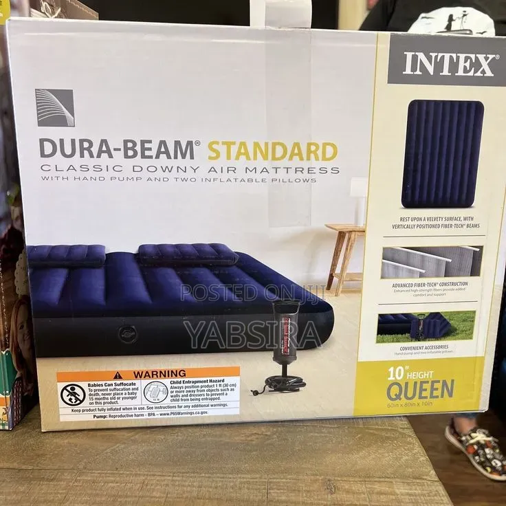 Inflatable Air Bed 137*191*25cm