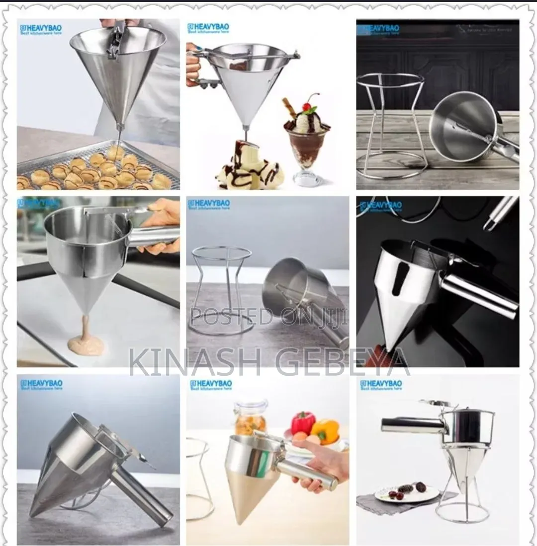 Stainless Steel Premium Pancake and Cupcake Dispenser Stand