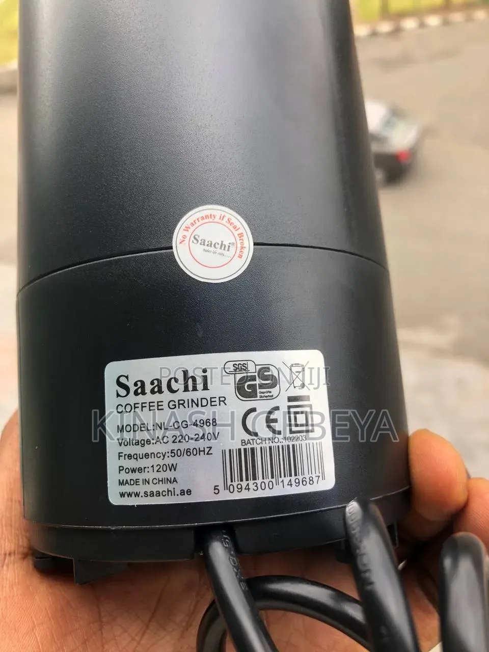High Quality Saachi Coffee Grinder