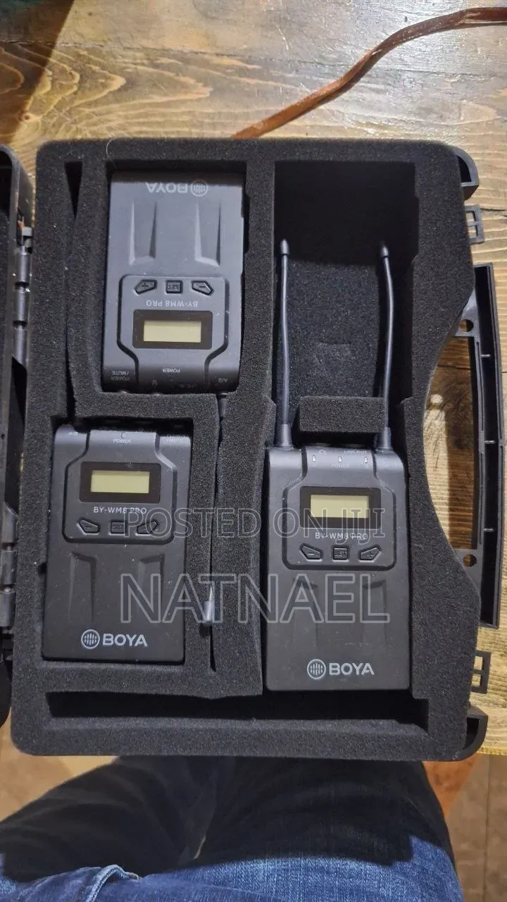 Boya by-Wm8 Pro Wireless Microphone System