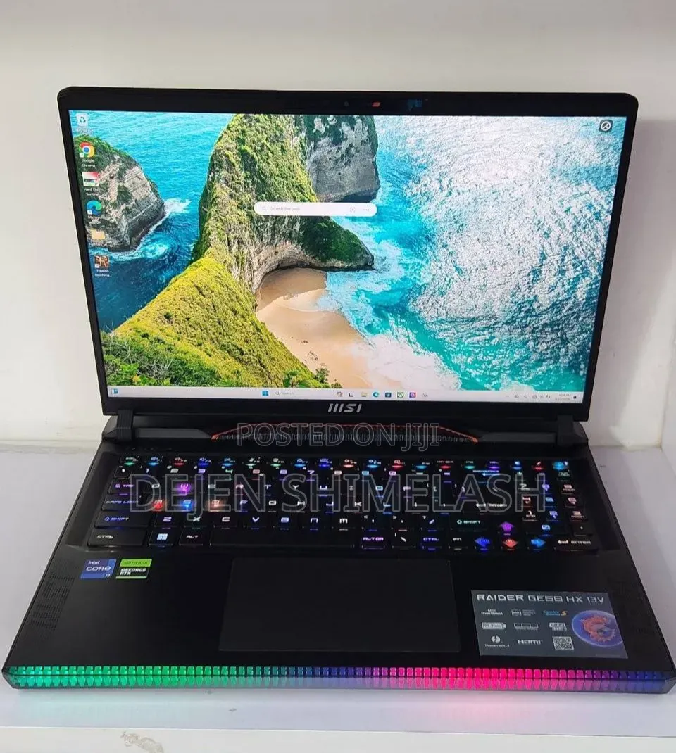 New Laptop MSI GF63 32GB Intel Core i9 SSD 1T