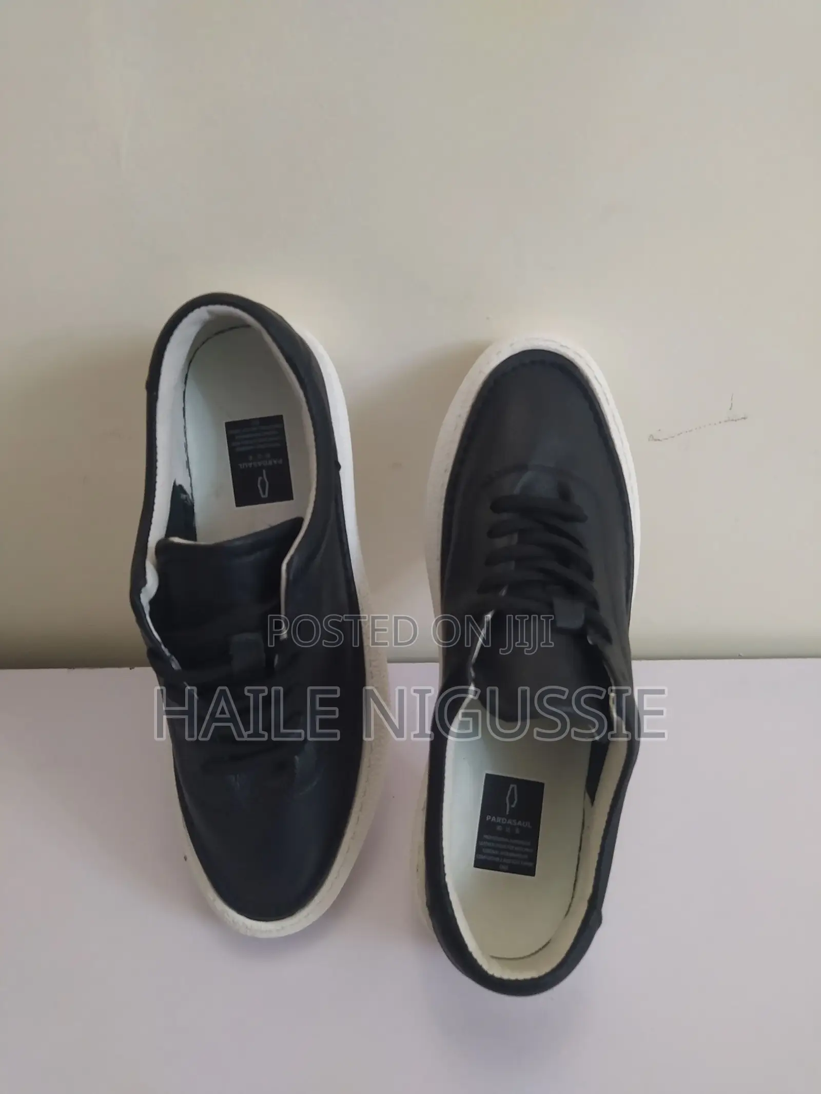 Men's Leather Sneakers – Breathable Korean Style Casual Shoes
