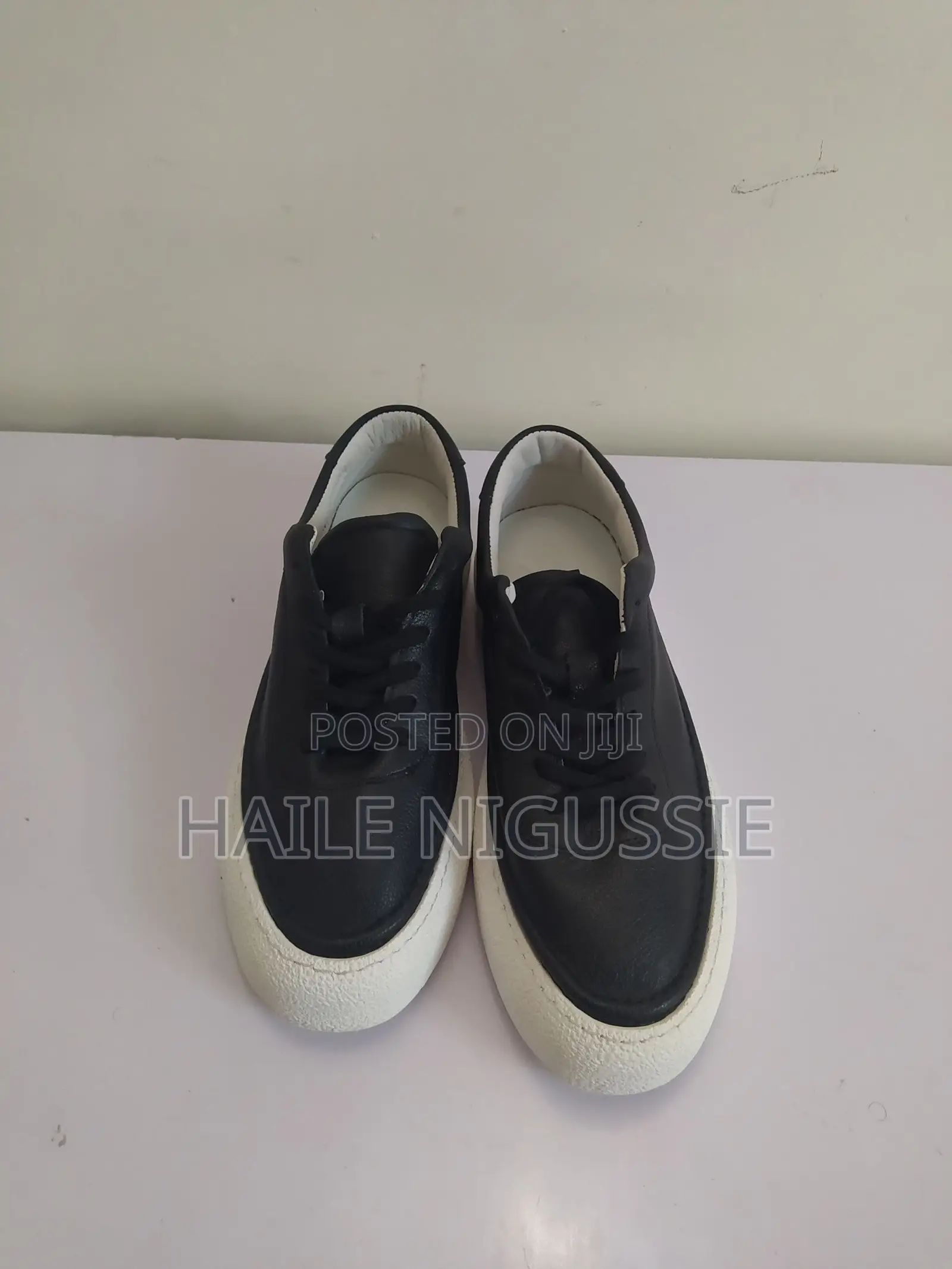 Men's Leather Sneakers – Breathable Korean Style Casual Shoes