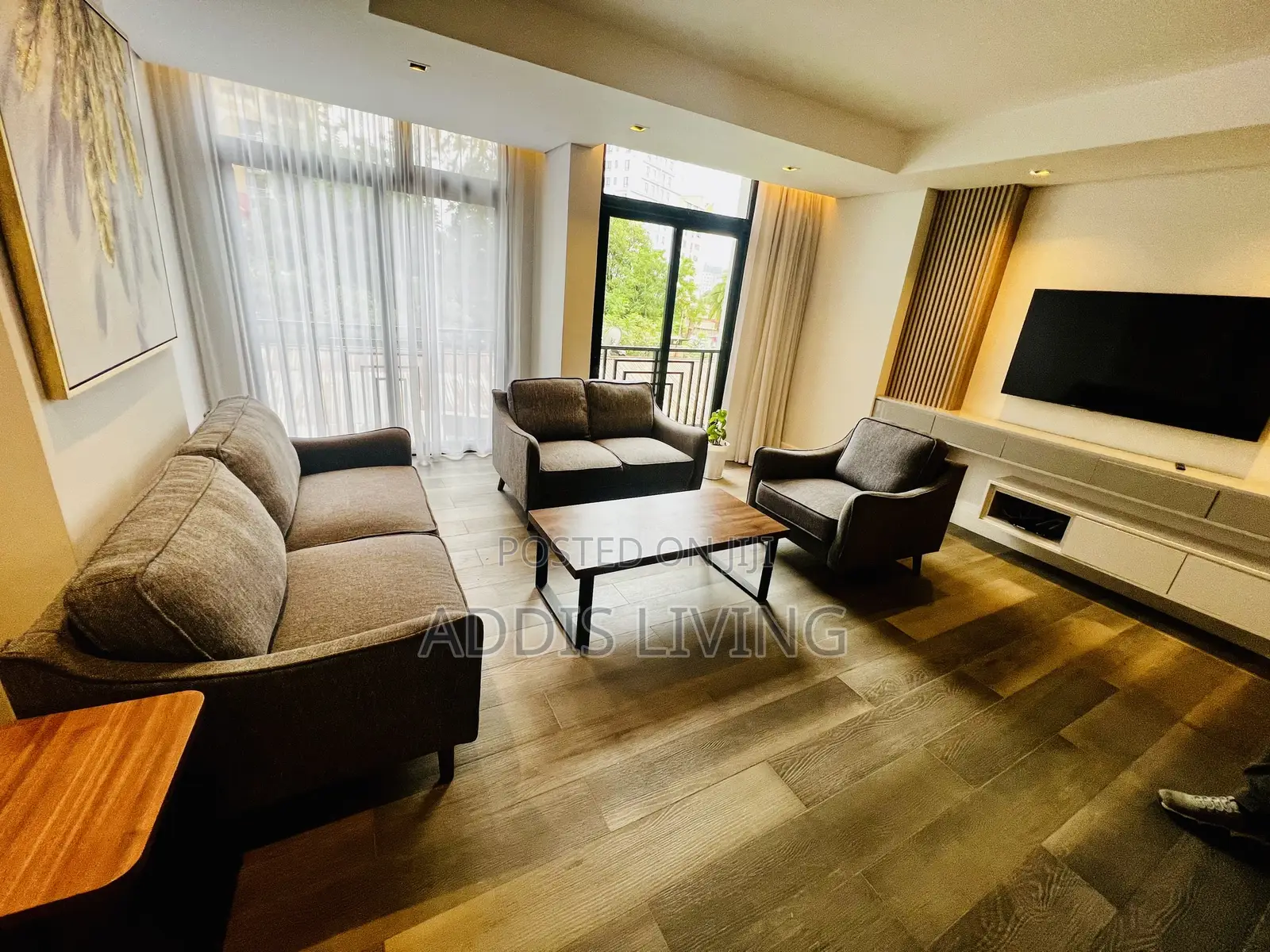Furnished 1bdrm Apartment in Bole for rent