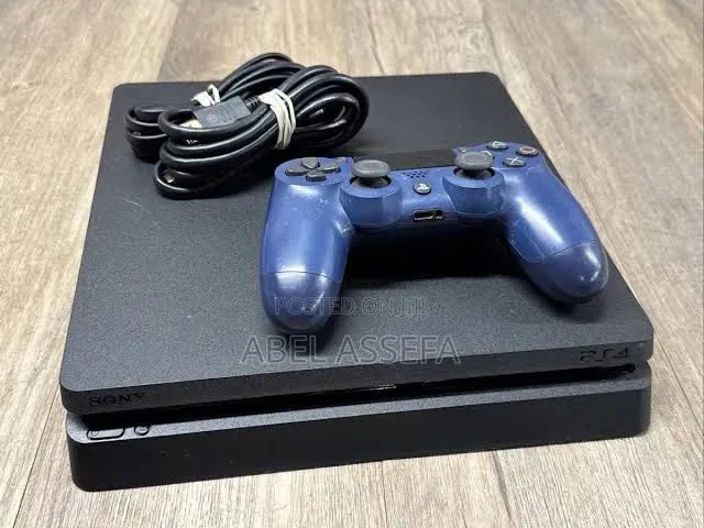 Play Station 4 Slim Jailbrake 1 Tera 2 Joystick 10 Games Installed