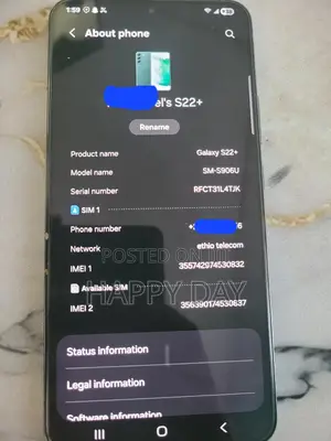 New Samsung Galaxy S22+ 5G 256 GB Green