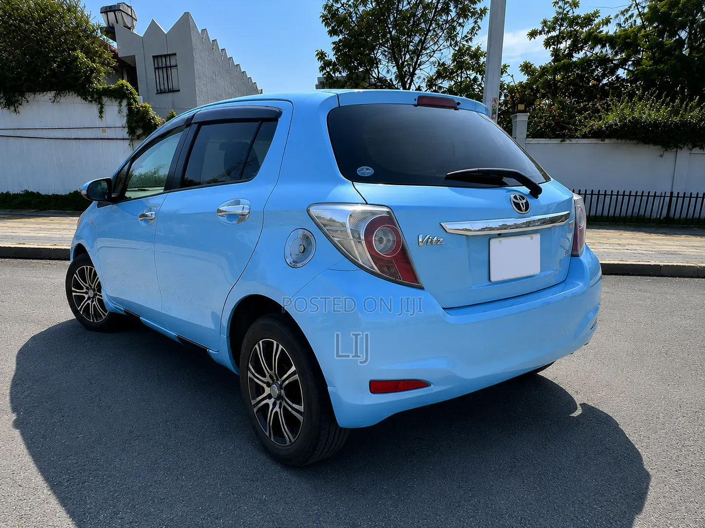 Toyota Yaris Sedan Automatic 2007 Blue