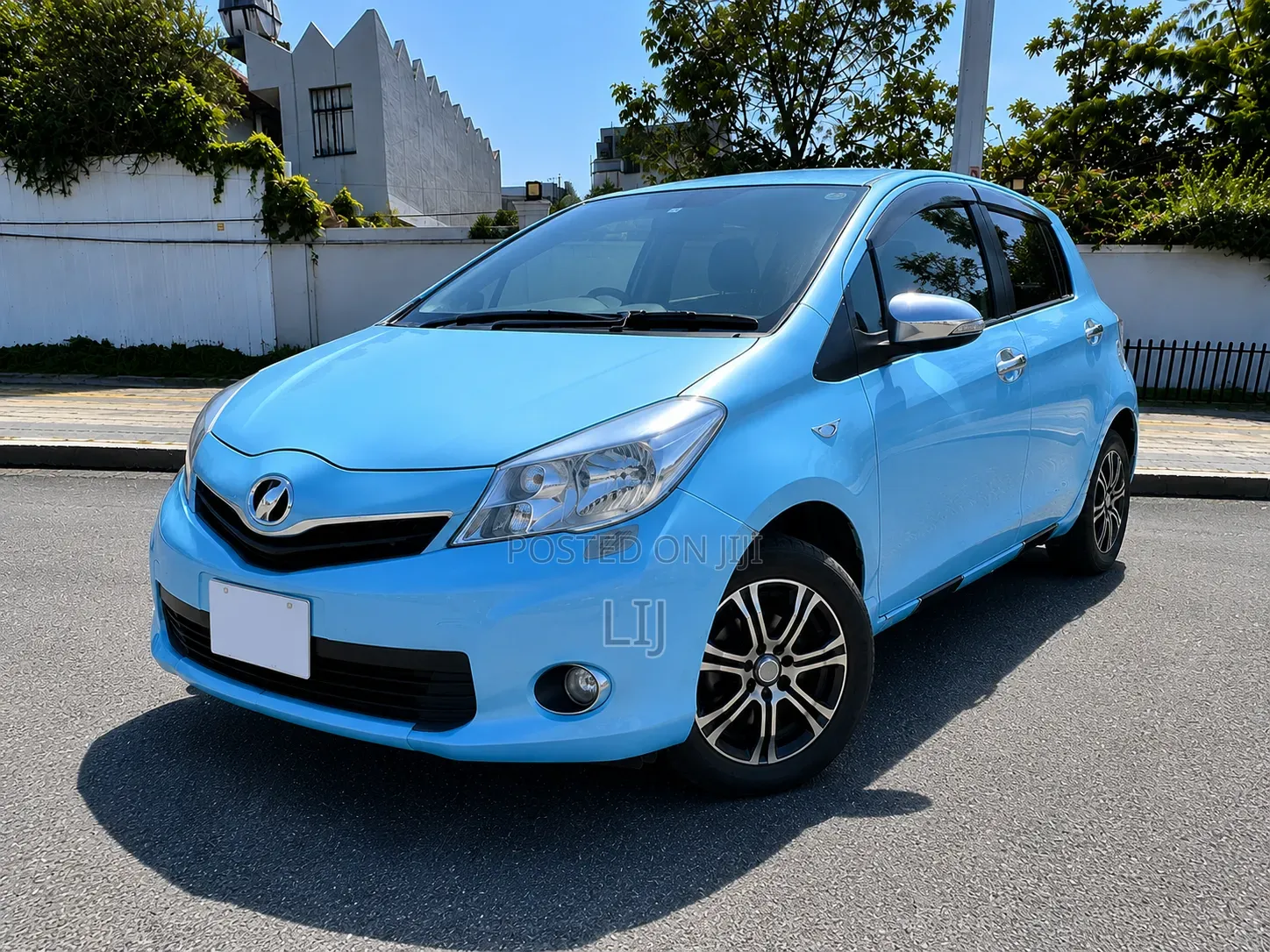 Toyota Yaris Sedan Automatic 2007 Blue