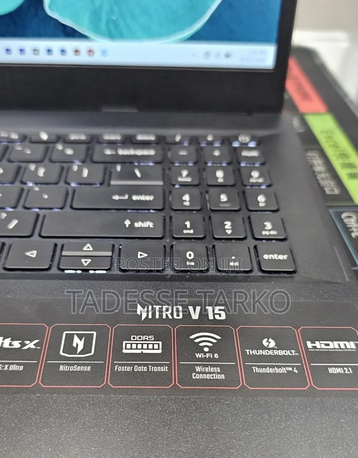 New Laptop Acer Nitro 5 Spin 16GB Intel Core i9 SSD 1T
