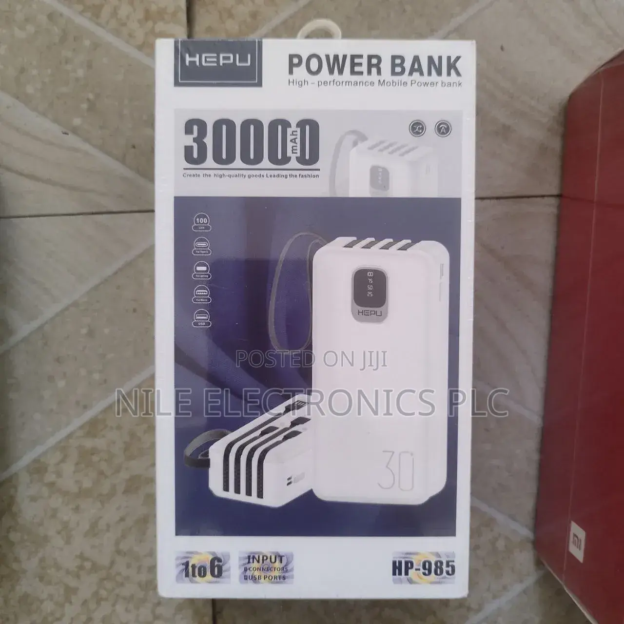 Hepu 30,000 Mah Original High-Performance Mobile Power Bank