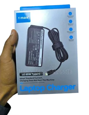 65w Type-C Laptop Charger T-Max Lenevo Made in Ethiopia