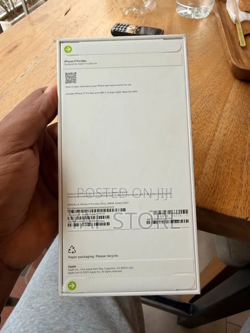 New Apple iPhone 17 Pro Max 256 GB Silver