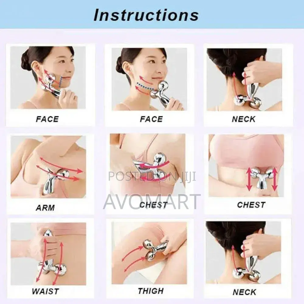 Body Relaxation Manual 3d Massager Roller
