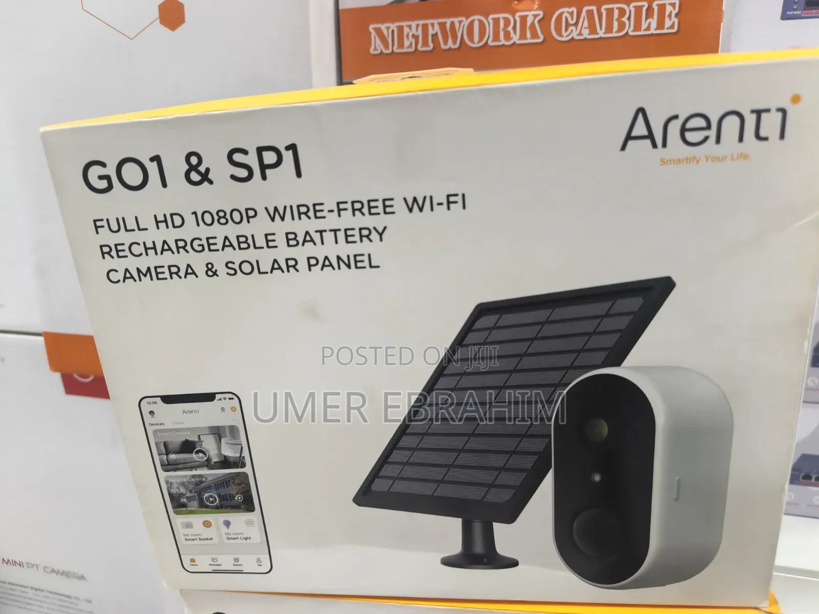 Arenty Go1 Sp1 Solar Panel Wifi Camera