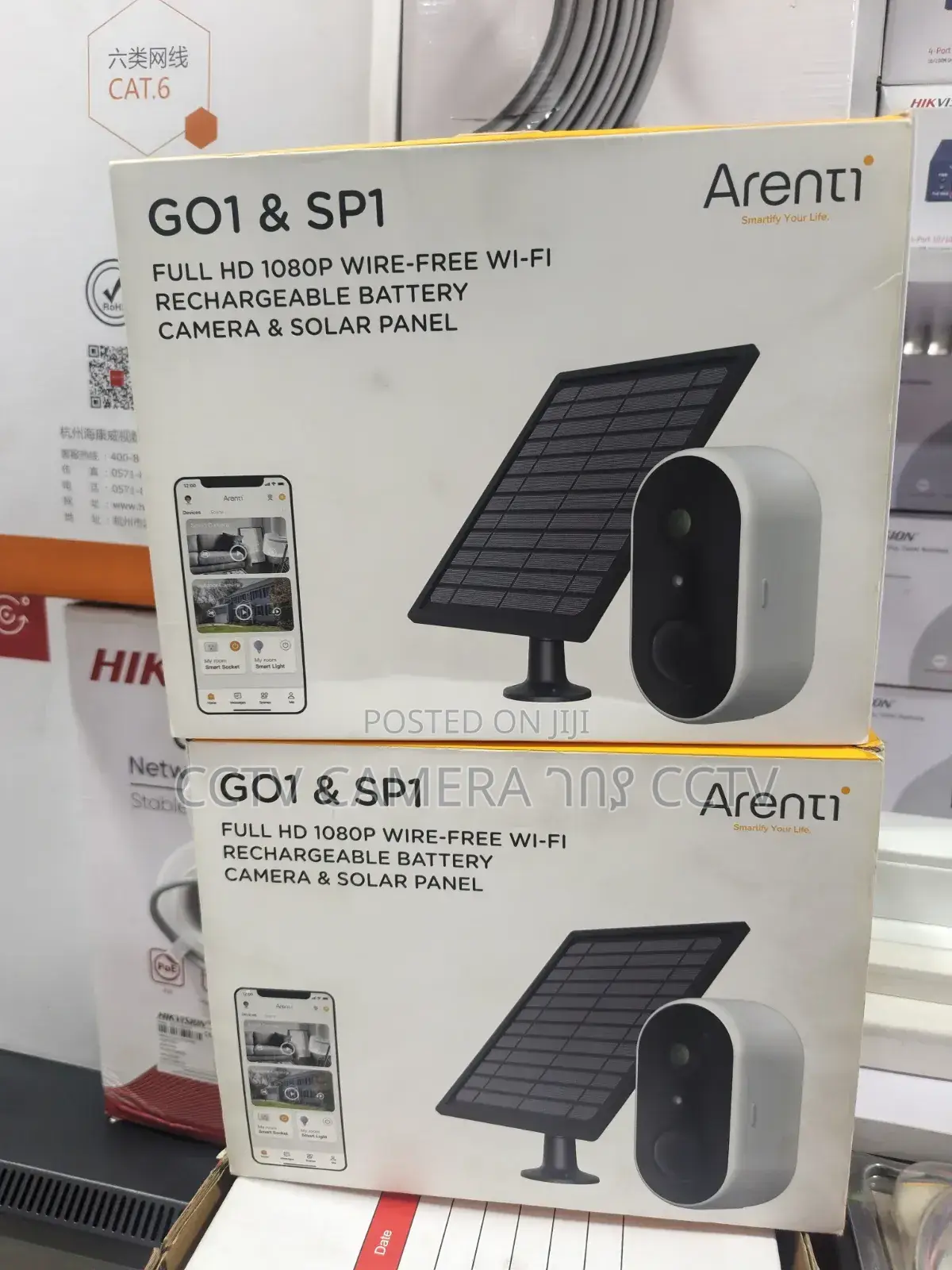 Arenty Go1 Sp1 Solar Panel Wifi Camera