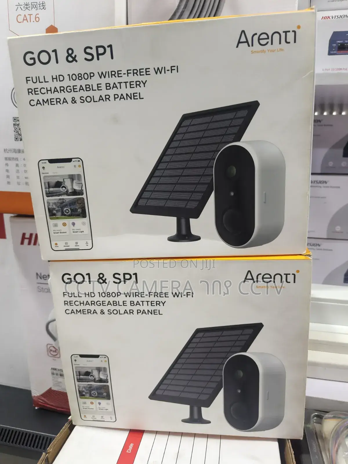 Arenty Go1 Sp1 Solar Panel Wifi Camera