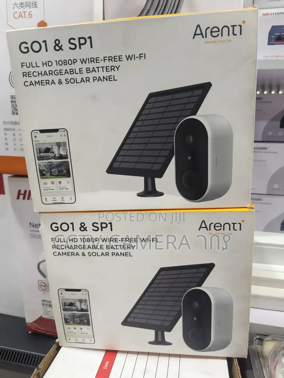 Arenty Go1 Sp1 Solar Panel Wifi Camera