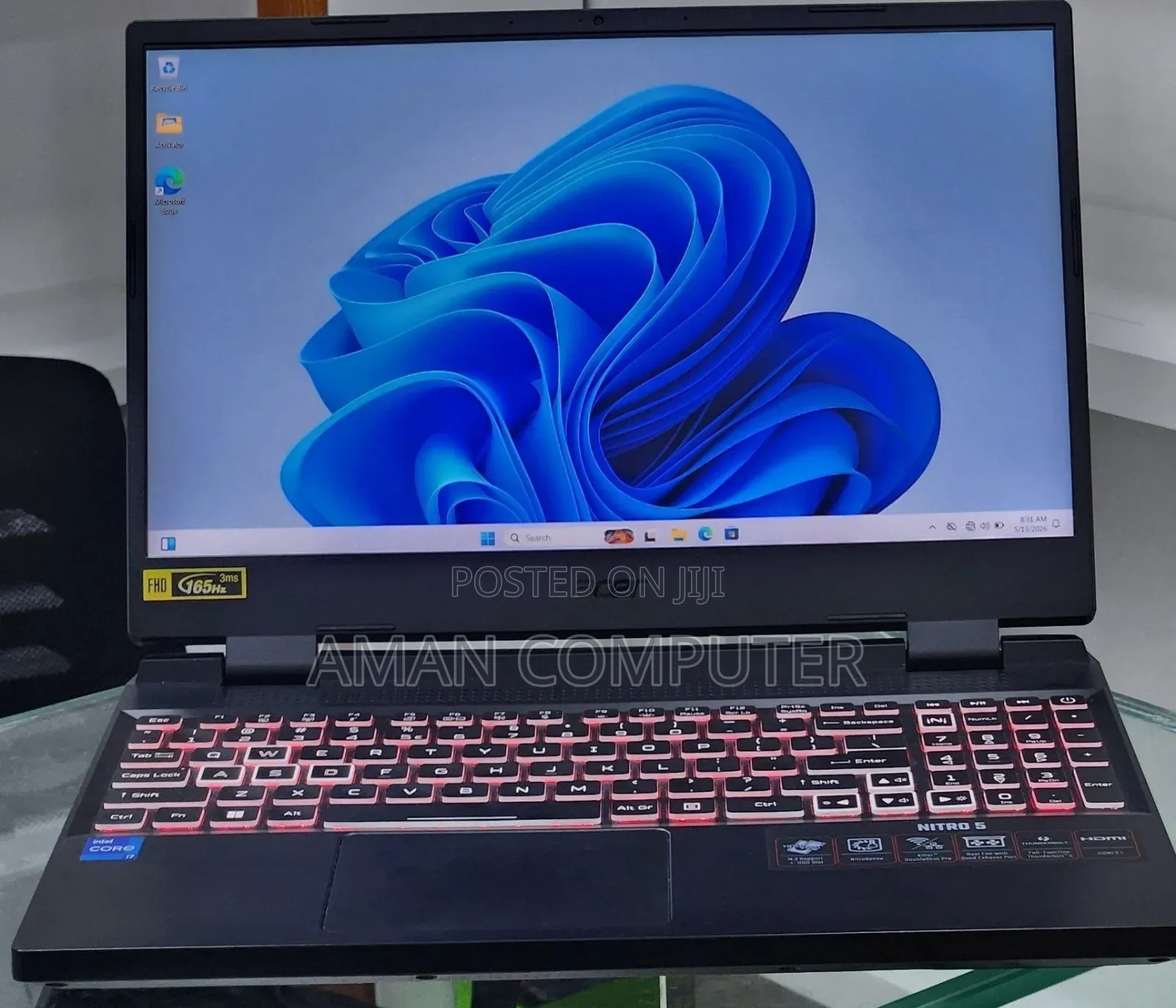 New Laptop Acer Nitro 5 16GB Intel Core i7 SSD 512GB