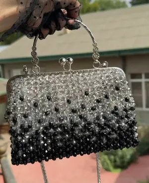 Dark Feminine Beaded Bag – Luxury Limited Design( Pre - Order Only )