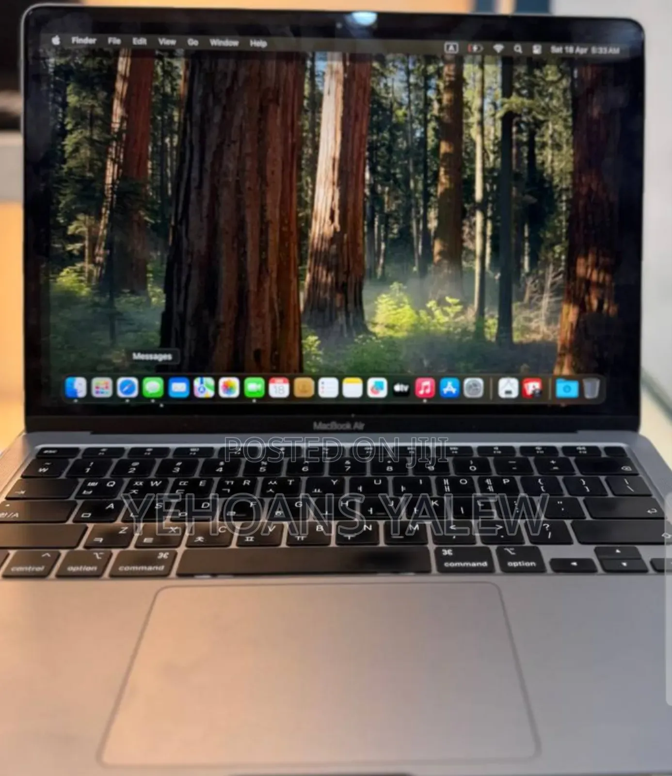 New Laptop Apple MacBook Air 2020 M1 16GB Apple M1 SSD 256GB