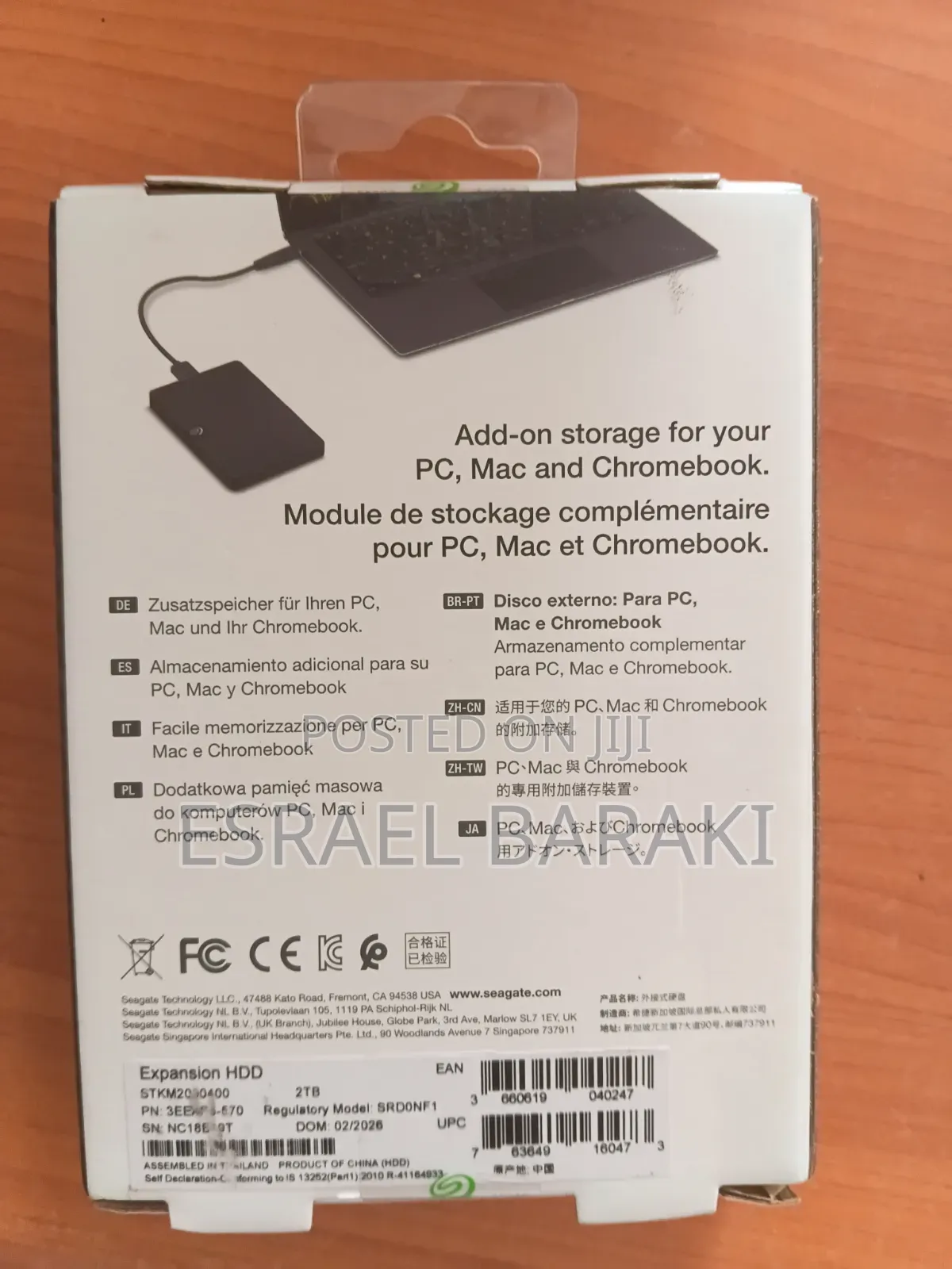 Hard Disk Seaget 2tb