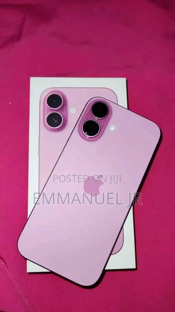 New Apple iPhone 16 Plus 256 GB Pink