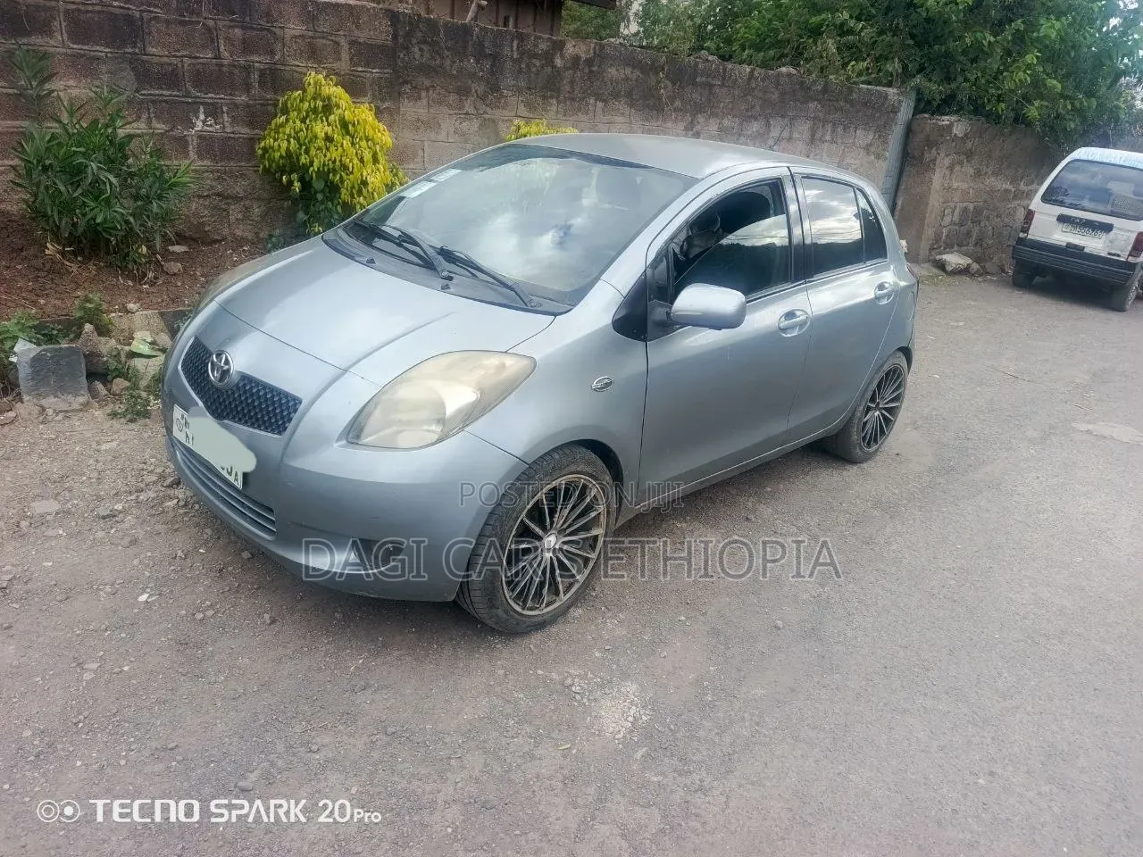 Toyota Yaris 2007 Gray