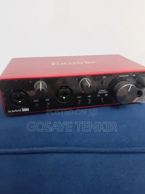 Original Scarlet Focusrite 2i2 3rd Gen Sound Card