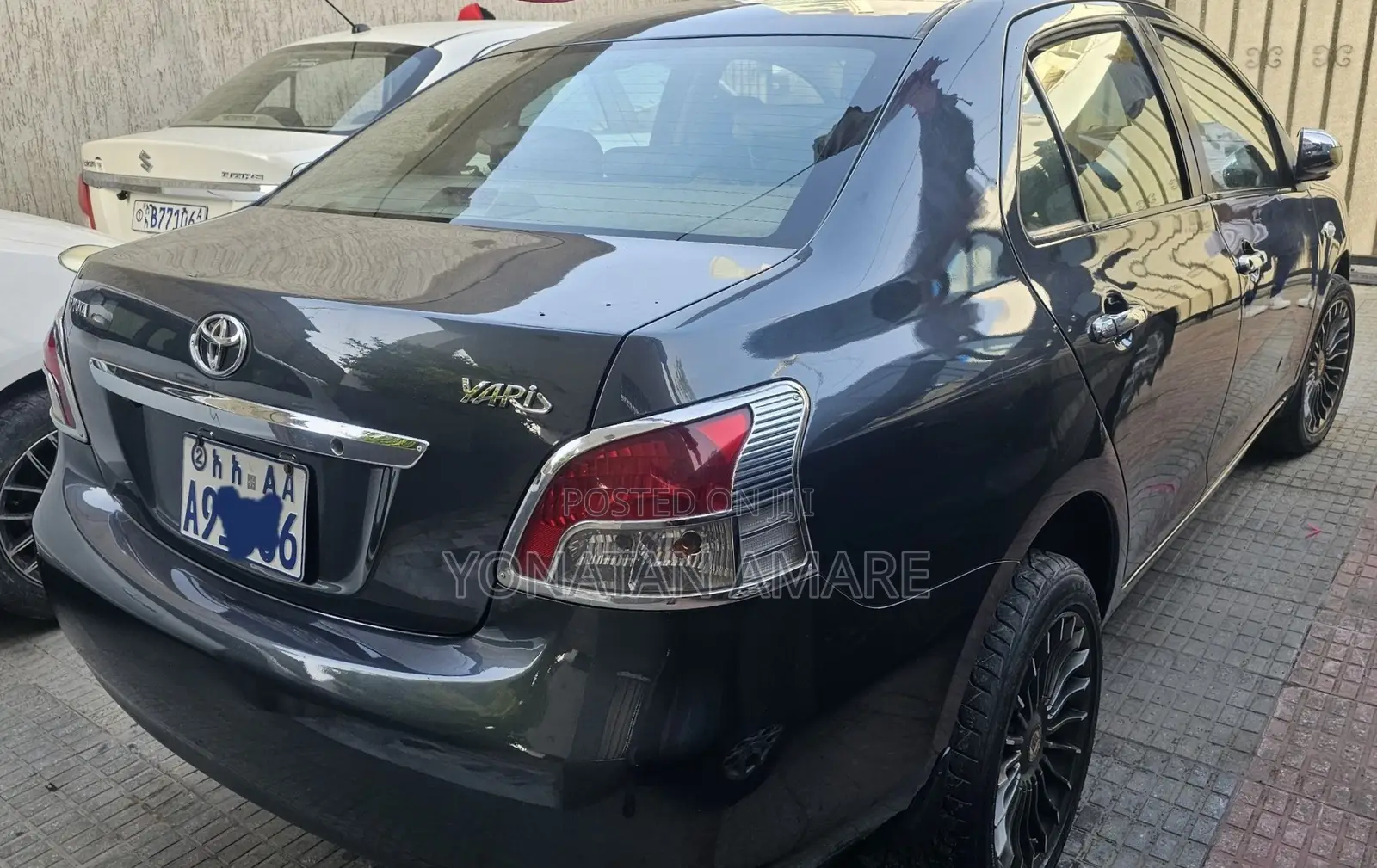 Toyota Yaris 2008 Gray