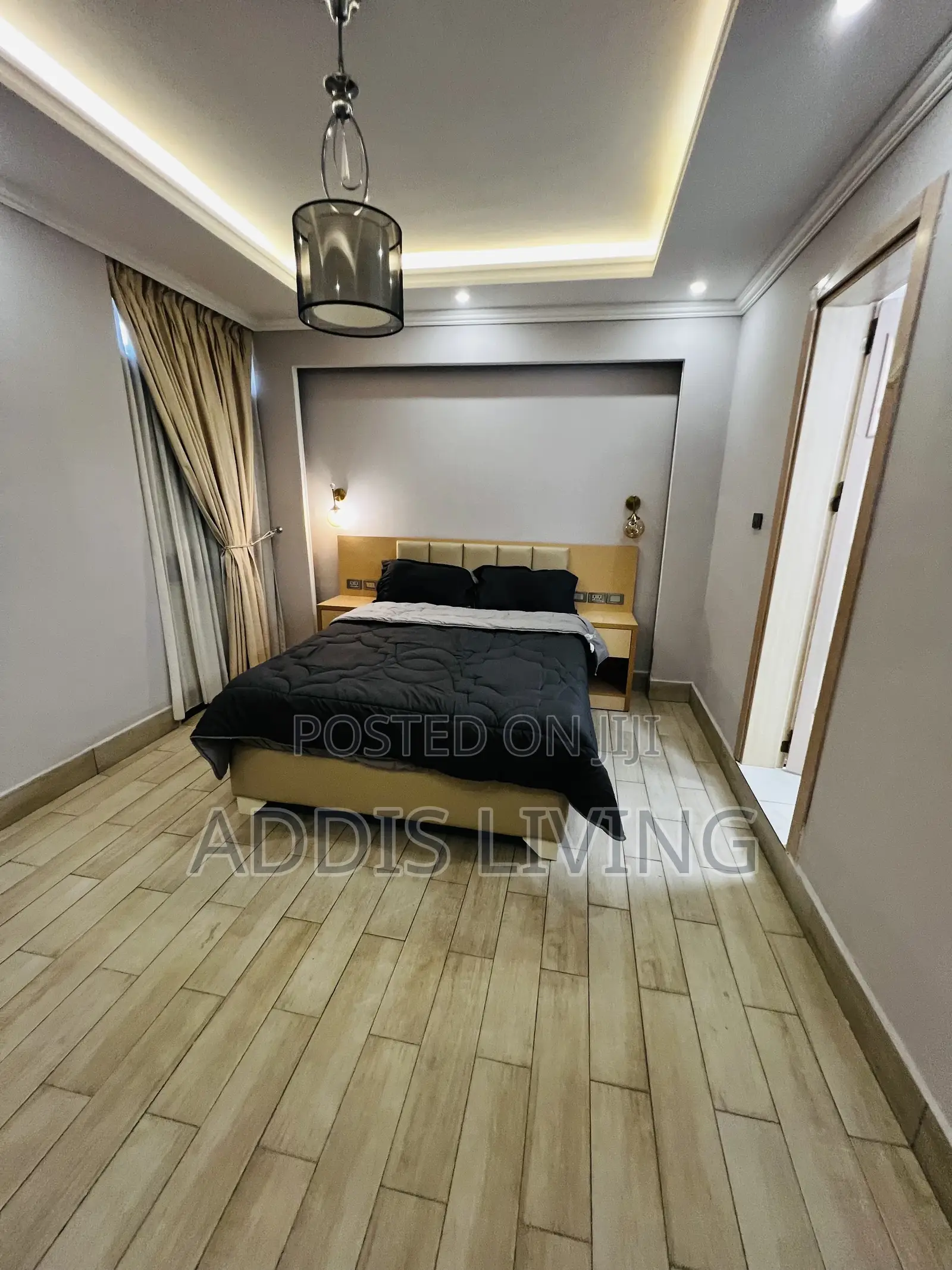 Furnished 4bdrm Apartment in Bole for rent