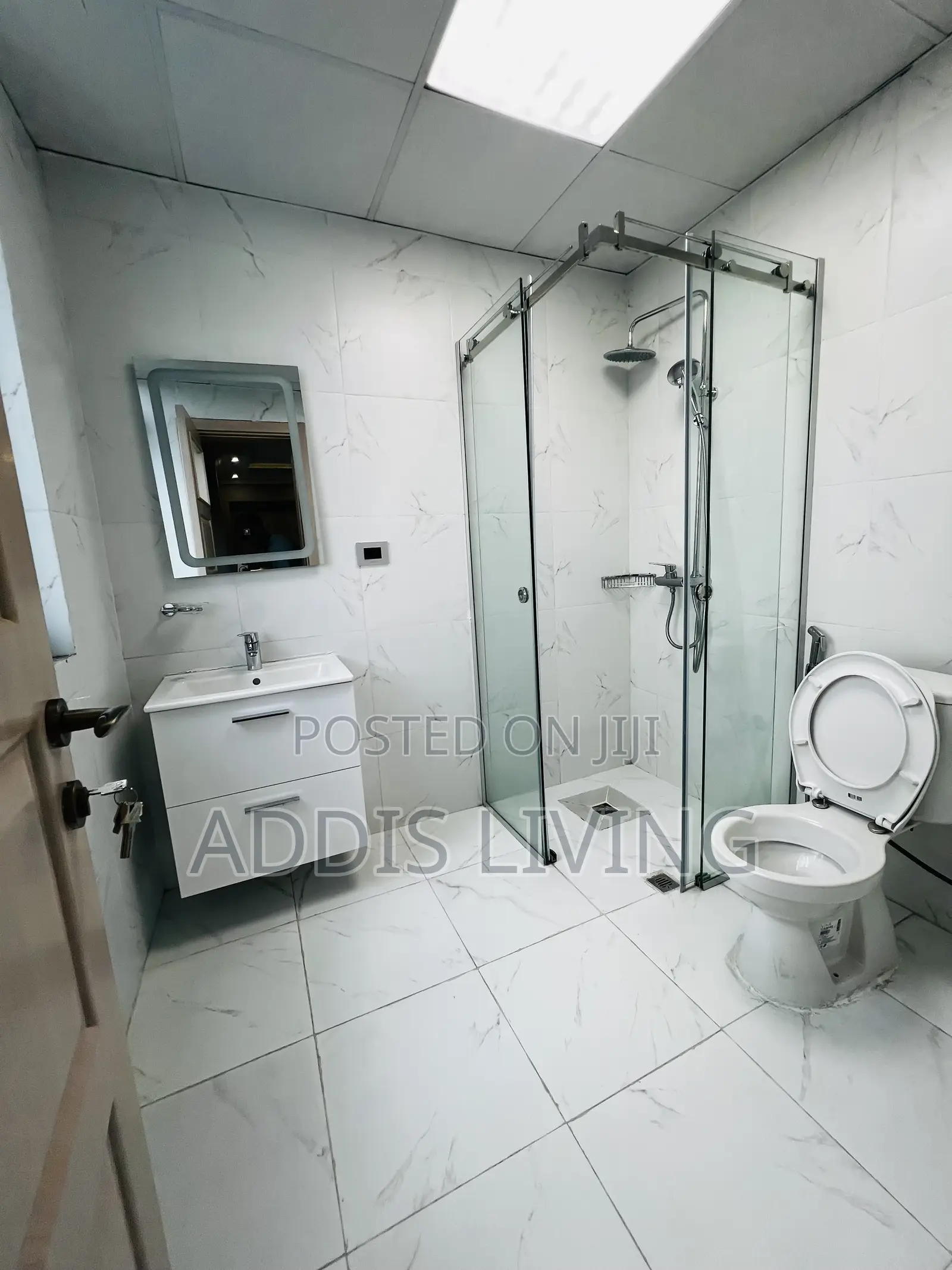Furnished 4bdrm Apartment in Bole for rent