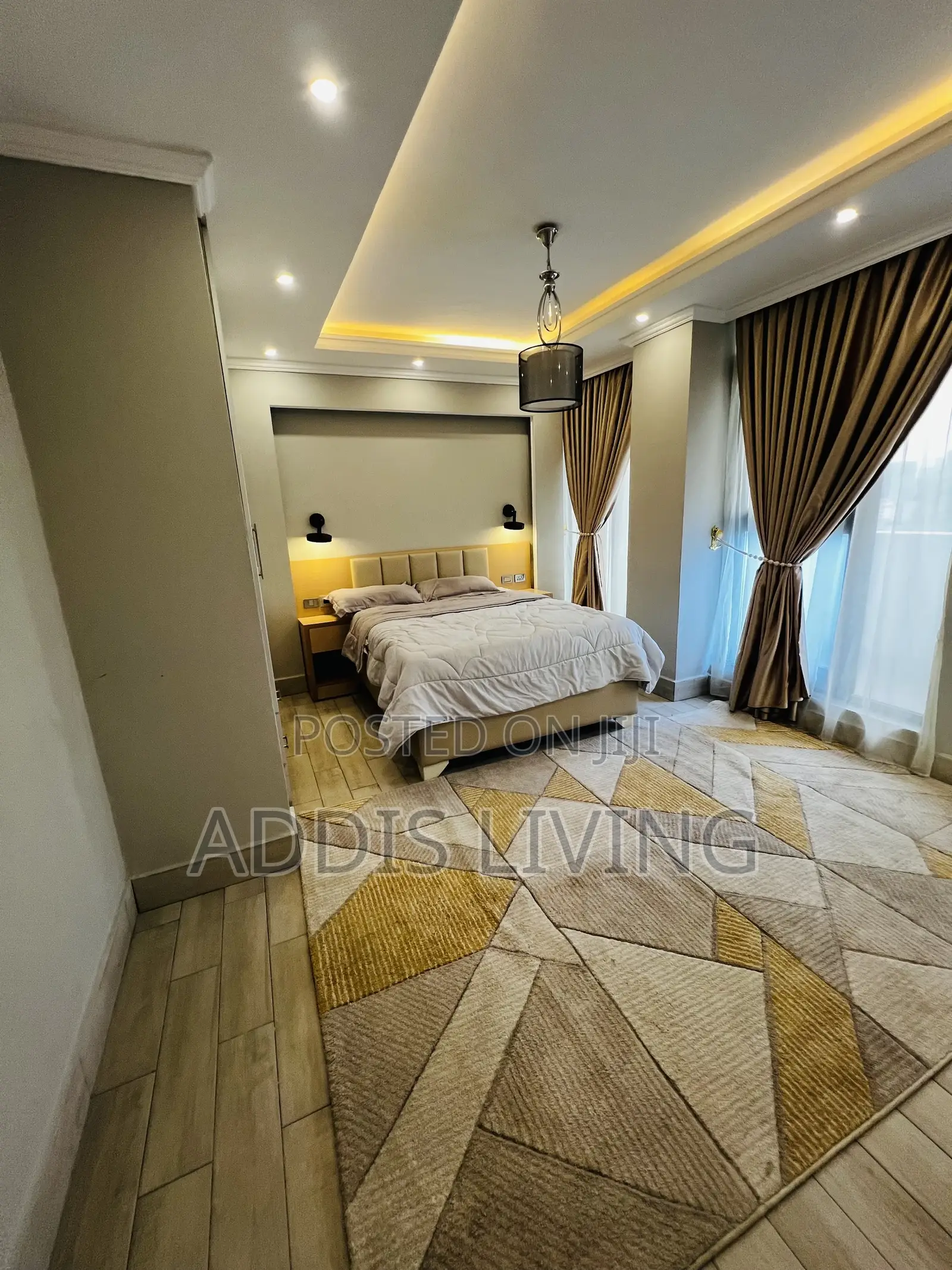 Furnished 4bdrm Apartment in Bole for rent