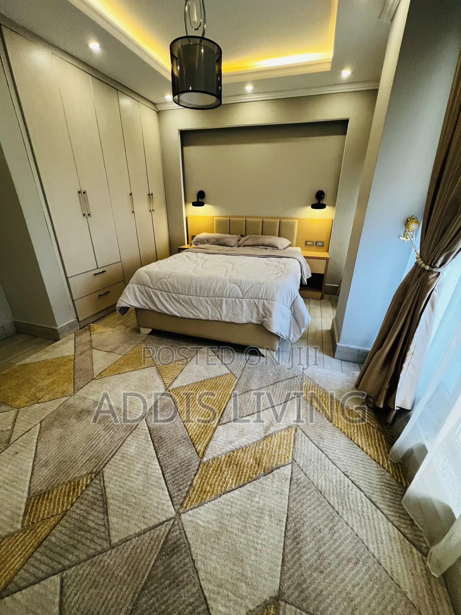 Furnished 4bdrm Apartment in Bole for rent