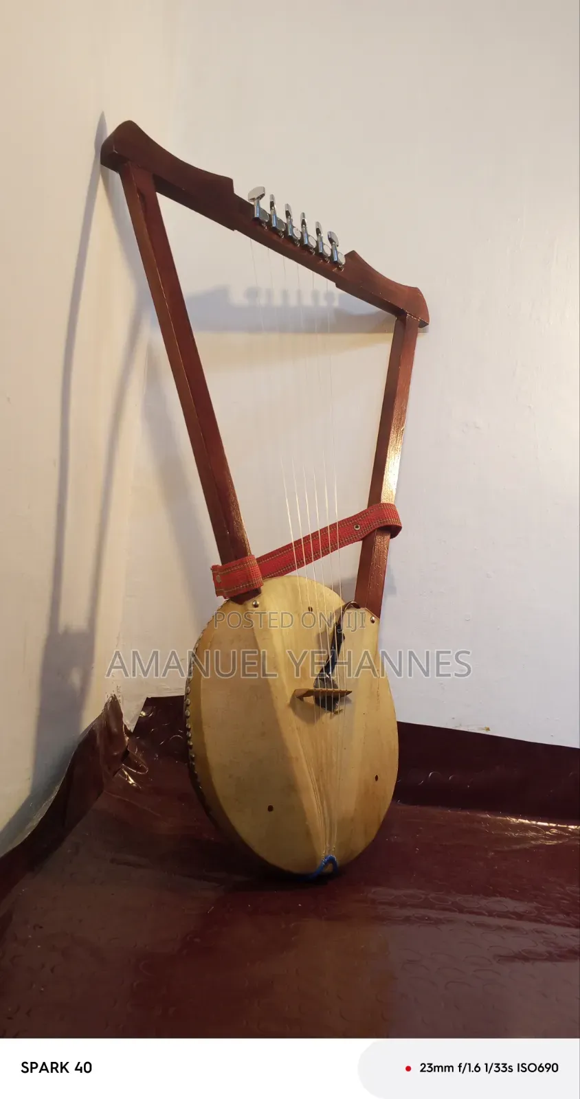 ክራር Kirar Ethiopian Traditional Instrument