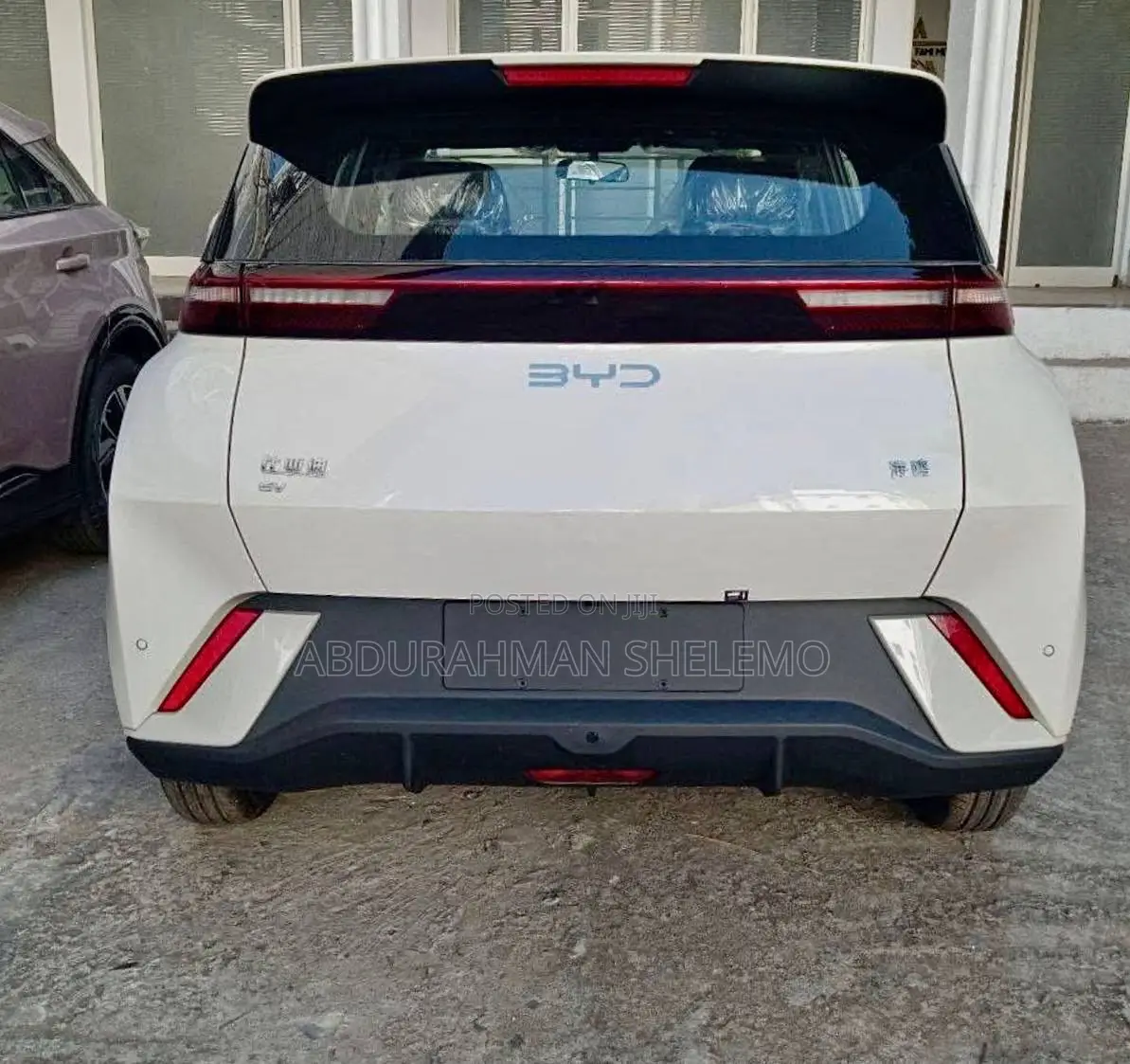 New BYD Seagull 2025 White