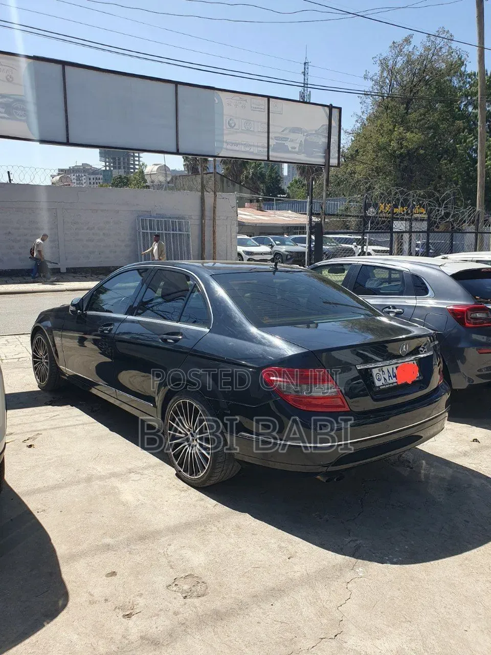 Mercedes-Benz C180 2010 Black