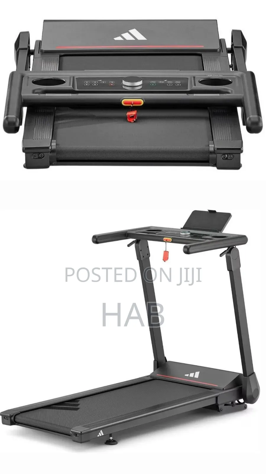 Treadmill Adidas T1?ቦታ ማይዝ ዘመናዊ 3.5የፈረስ ጉልበት ያለው 15 ኪሜ በሰአት ፈጣን