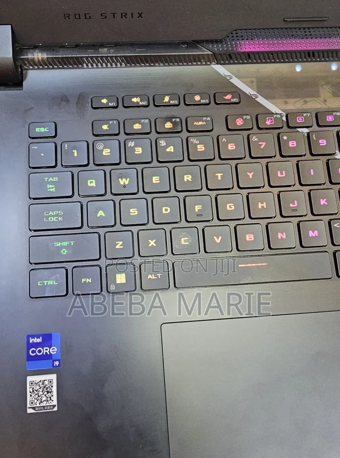 New Laptop Asus ROG Strix G17 32GB Intel Core i9 SSD 1T