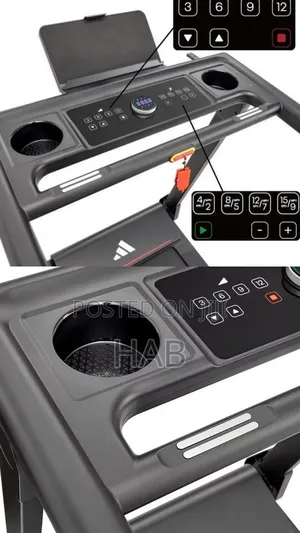 Treadmill Adidas T1 አስተማማ ብራን ቦታ ማይዝ ዘመናዊ 3.5የፈረስ ጉልበት ያለው