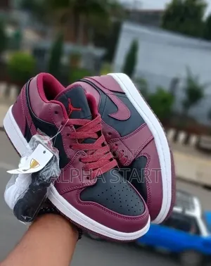 Nike Air Jordan 1 Low "Dark Beetroot," Made in Vietnam
