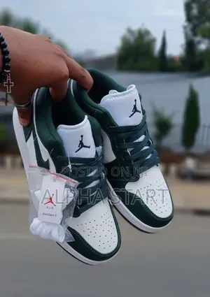 Nike Air Jordan 1 Low White 'Galactic Jade' Made in Vietnam