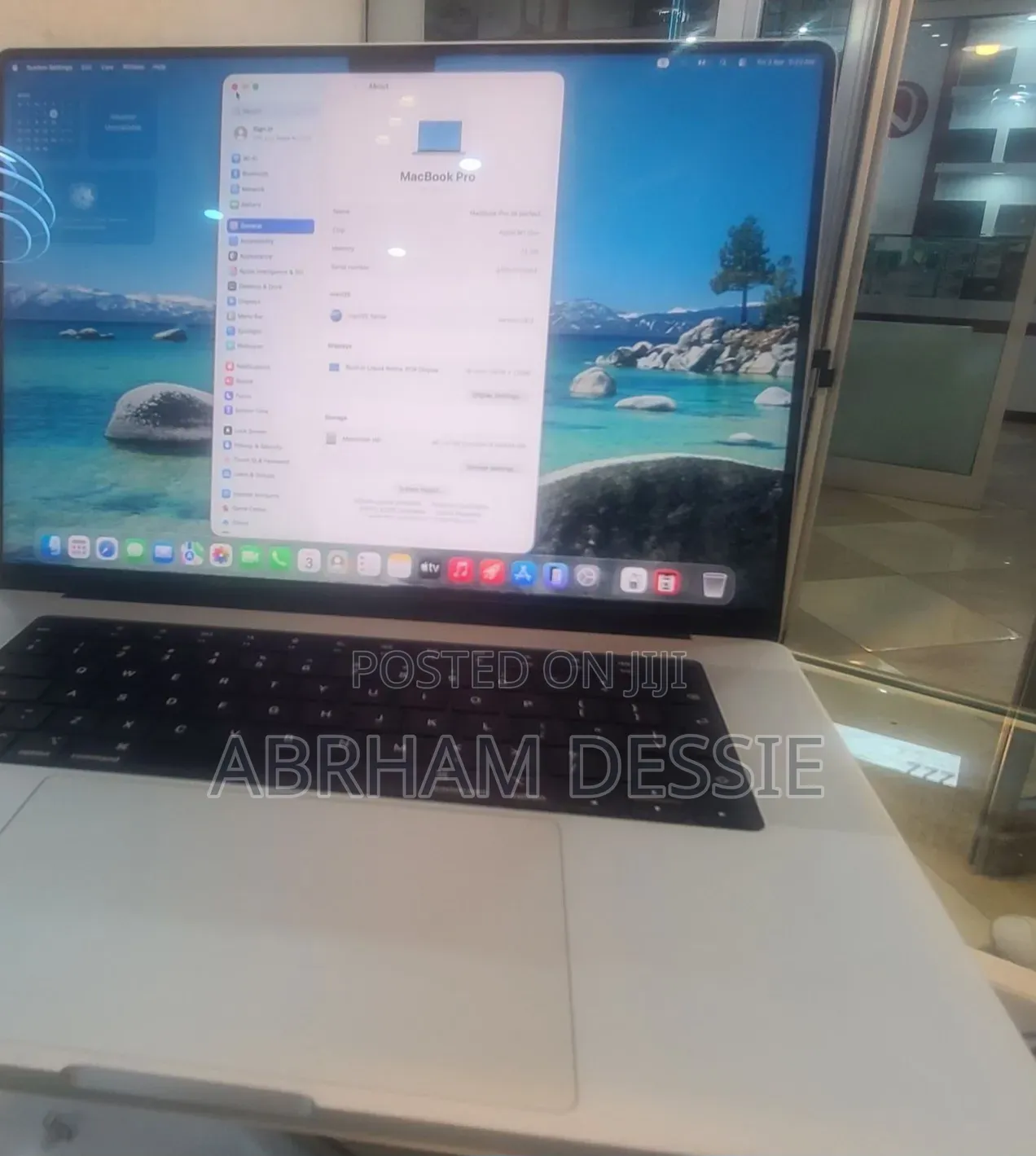 New Laptop Apple MacBook Pro 2021 M1 32GB Apple M1 SSD 1T