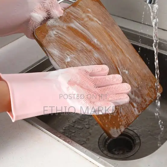 Magic Silicone Dish Washing Glove