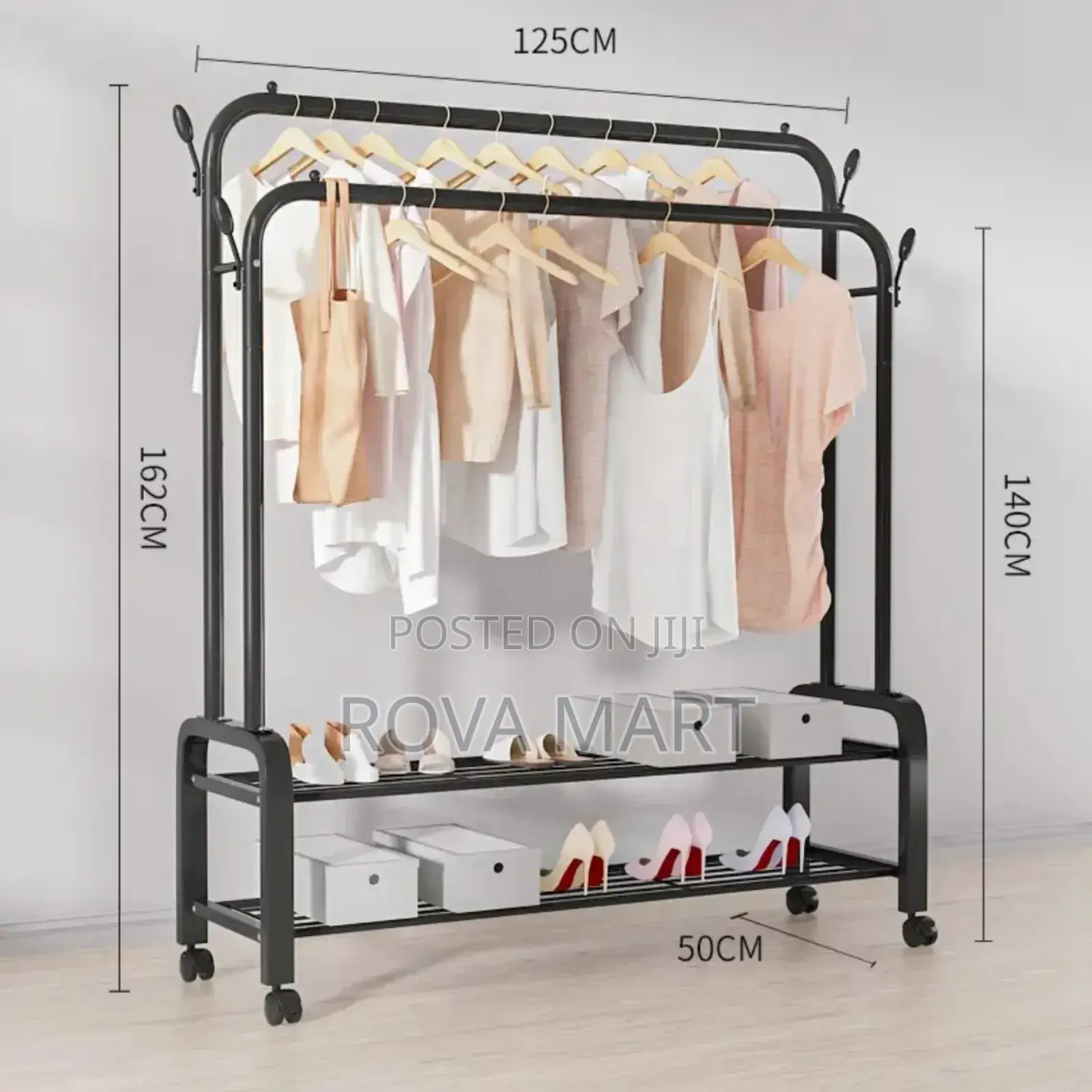 Multifunctional Clothes And Shoe Rack