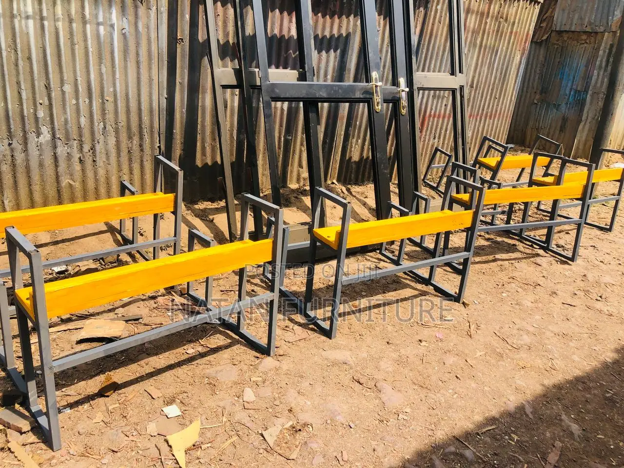 Combined Desk 3 in One 25x25 RHS in 1,5 Mili Thick